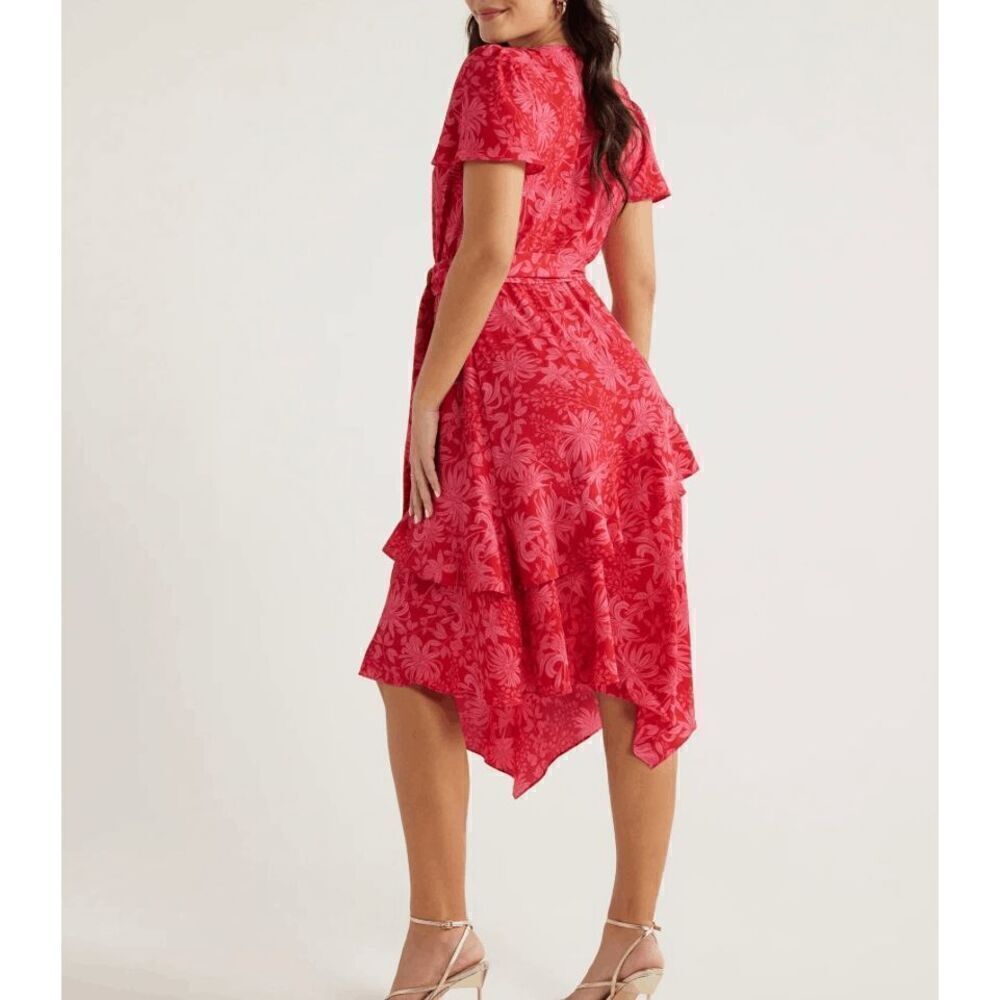 Sofia Jeans Faux Wrap Dress